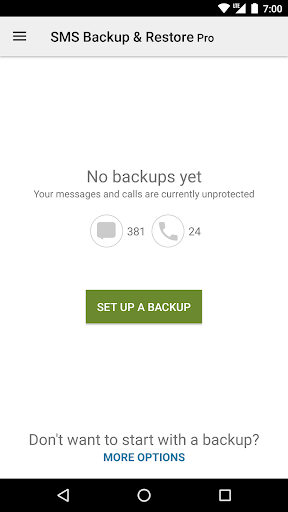 SMS Backup & Restore Pro screenshot 6