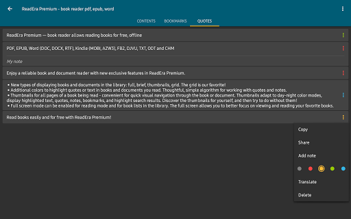 ReadEra Premium – ebook reader screenshot 22