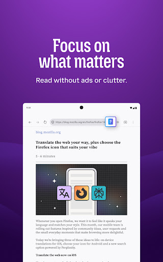 Firefox Fast & Private Browser screenshot 9