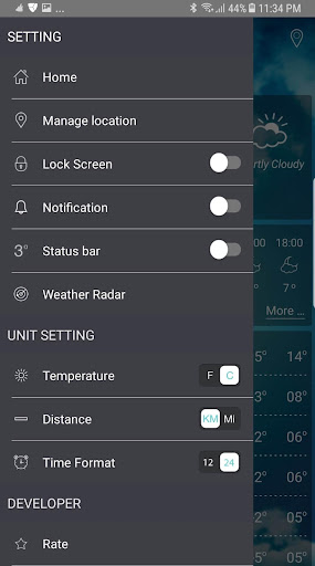 Weather app screenshot 2