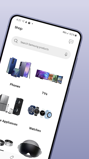 Shop Samsung screenshot 1