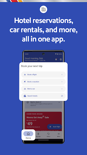 Southwest Airlines: Travel App screenshot 1