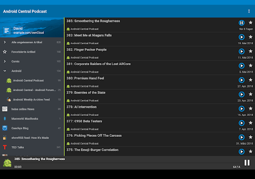 Nextcloud News screenshot 4