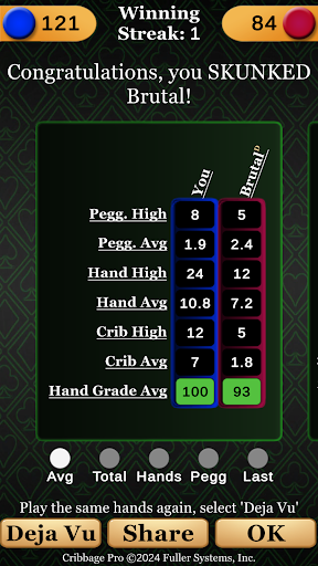 Cribbage Pro Online! screenshot 8