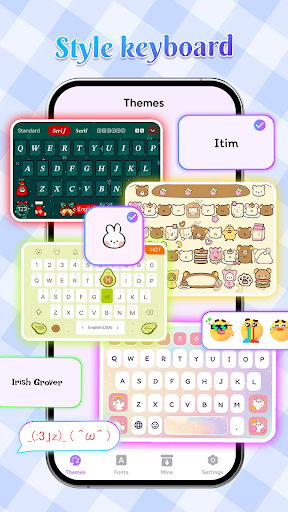 Keyboard Emoji & Sound Themes screenshot 2