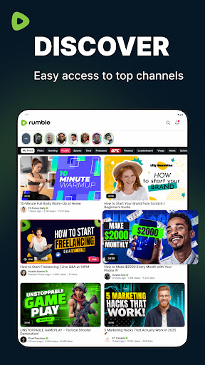 Rumble: Stream & Watch Videos screenshot 11