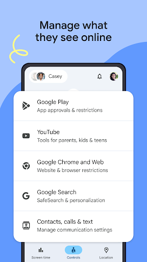 Google Family Link screenshot 1