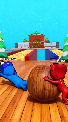 Snow Race 3D™: Fun Racing screenshot 2
