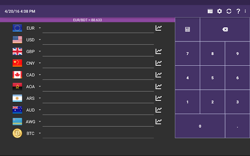 Currency Converter Plus screenshot 8