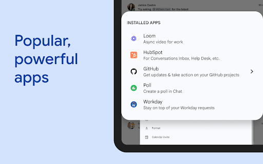 Google Chat screenshot 11