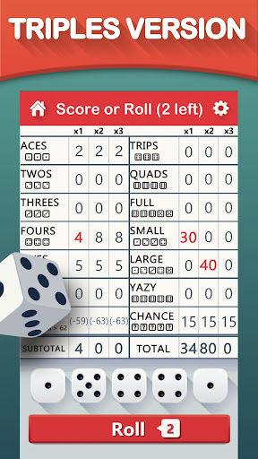Yazy the yatzy dice game screenshot 13
