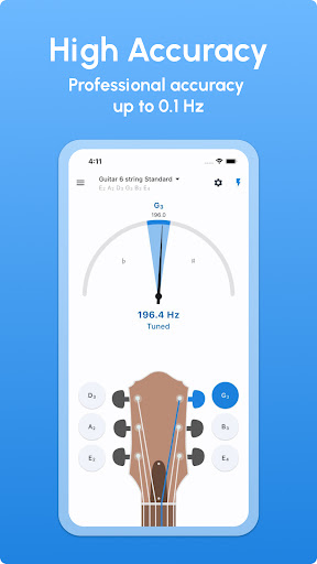 Guitar Tuner - LikeTones screenshot 3