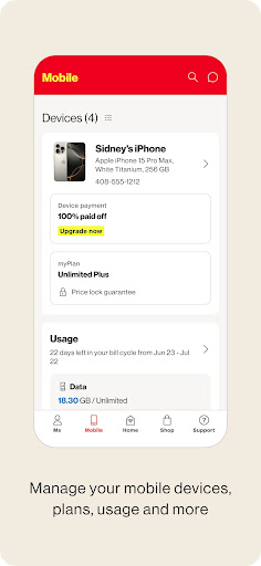 My Verizon screenshot 4