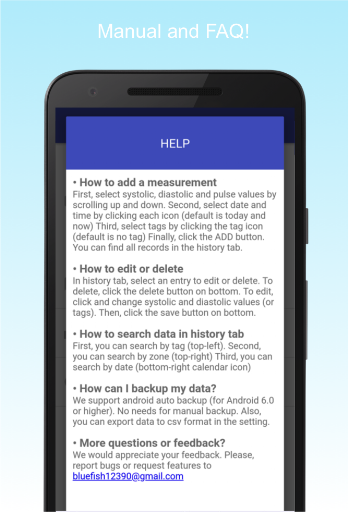 Blood Pressure Diary screenshot 7