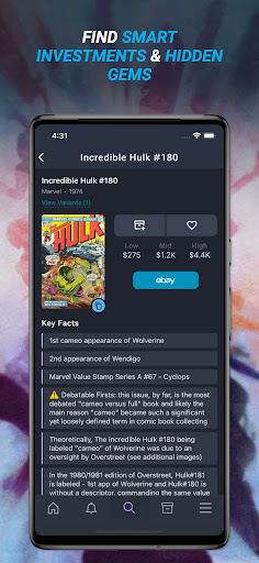 Key Collector Comics screenshot 2