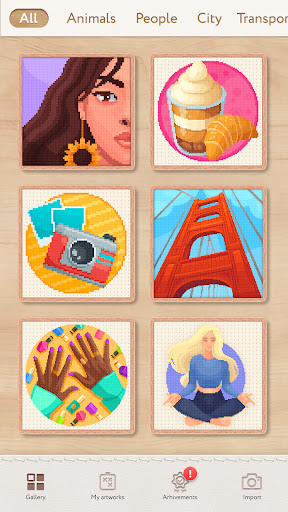 Magic Cross Stitch: Pixel Art screenshot 4