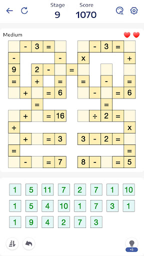 Crossmath® - Math Puzzle Games screenshot 6