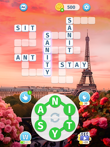 Sky Words: Relax Puzzle Games screenshot 7