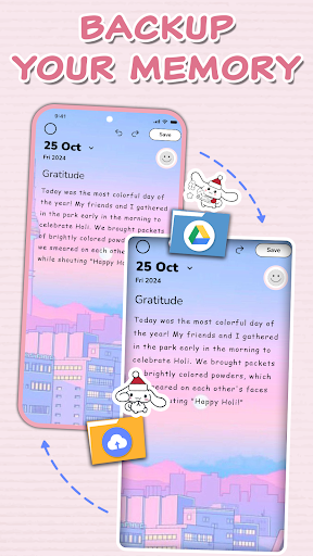 Diary with Fingerprint Lock screenshot 14