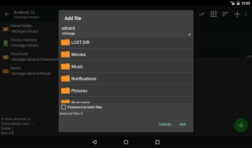 ZArchiver screenshot 6