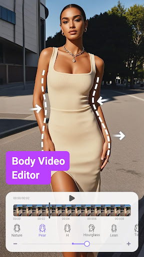 PrettyUp - Video Body Editor screenshot 1