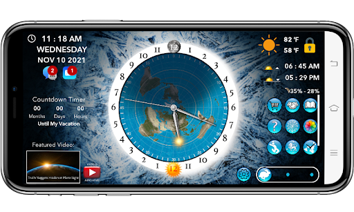 Flat Earth Sun & Moon Clock screenshot 3
