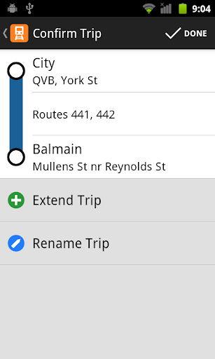 TripView screenshot 6