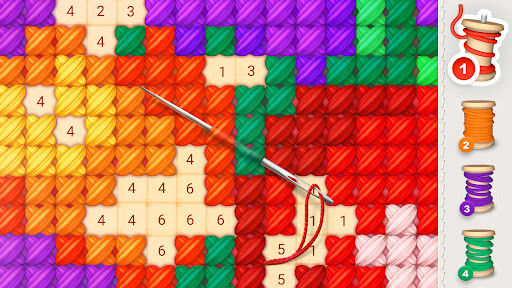 Magic Cross Stitch: Pixel Art screenshot 26