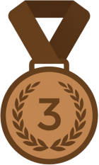 Rank 3 medal