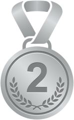 Rank 2 medal
