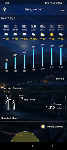 Weather Real-time Forecast screenshot 2