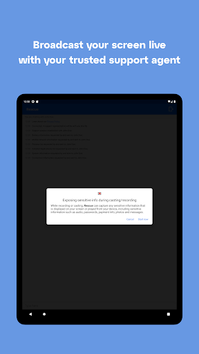 LogMeIn Rescue Customer screenshot 1