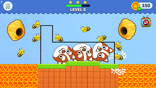 Draw to Save: Dog Puzzle screenshot 23