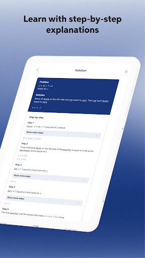 Mathway: Scan & Solve Problems screenshot 12