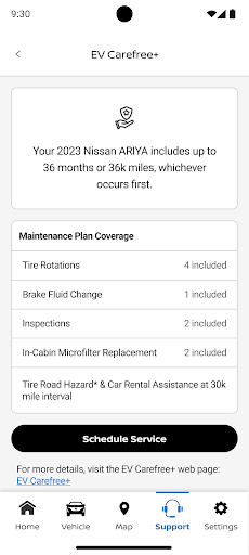 MyNISSAN® screenshot 1