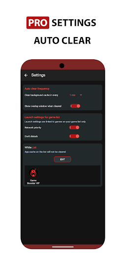 Game Booster Fire GFX- Fix Lag screenshot 4