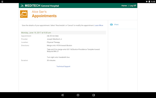 MEDITECH MHealth screenshot 9