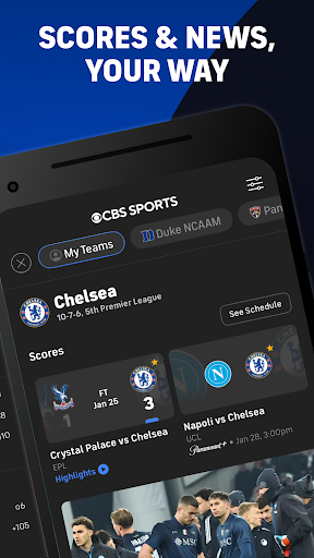 CBS Sports: Live Scores & News screenshot 16