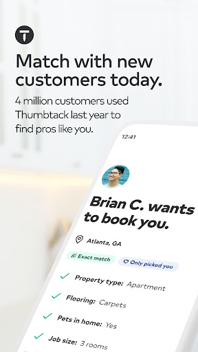 Thumbtack for Professionals screenshot 2