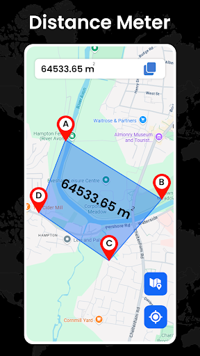 GPS Navigation: Live Maps View screenshot 4