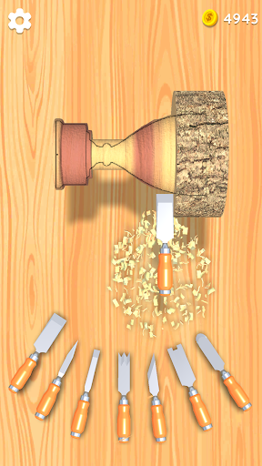 Wood Turning 3D - Carving Game screenshot 9