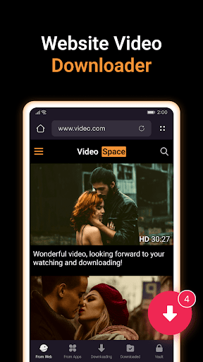 X Downloader & Video Player screenshot 1