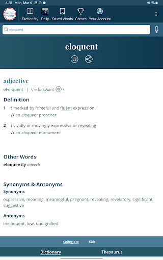 Dictionary - Merriam-Webster screenshot 4