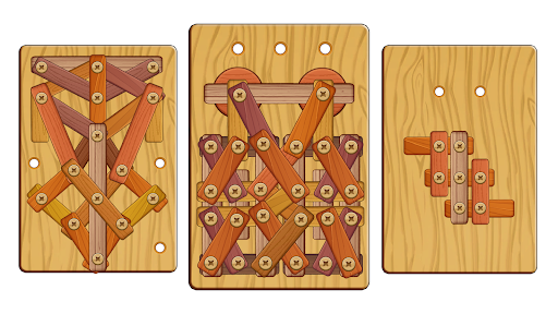 Wood Nuts & Bolts Puzzle screenshot 4
