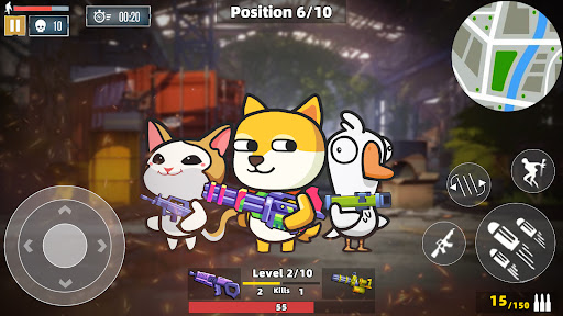 Royale Gun Battle: Pixel Shoot screenshot 1