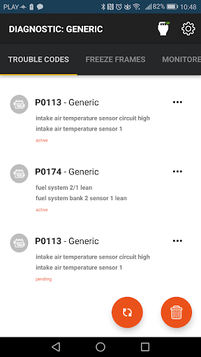 OBD JScan screenshot 4