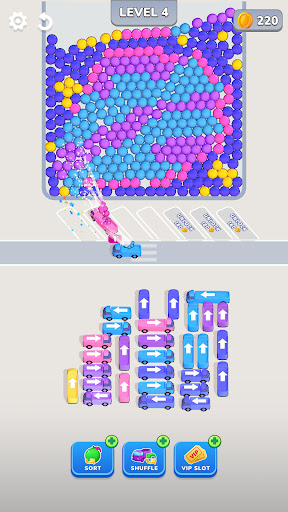 Bubble Bus: Parking Jam Puzzle screenshot 2