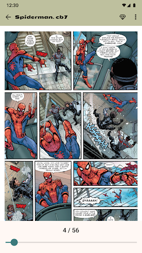 Comic Book Reader (cbz/cbr) screenshot 19