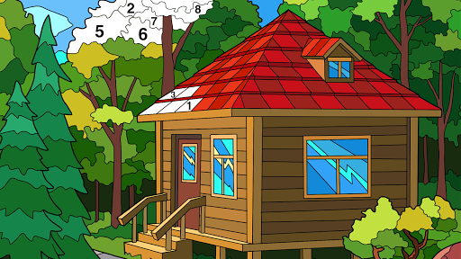 Coloring Book: Color by Number screenshot 4