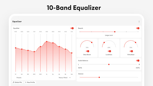 Flat Equalizer - Bass Booster screenshot 14